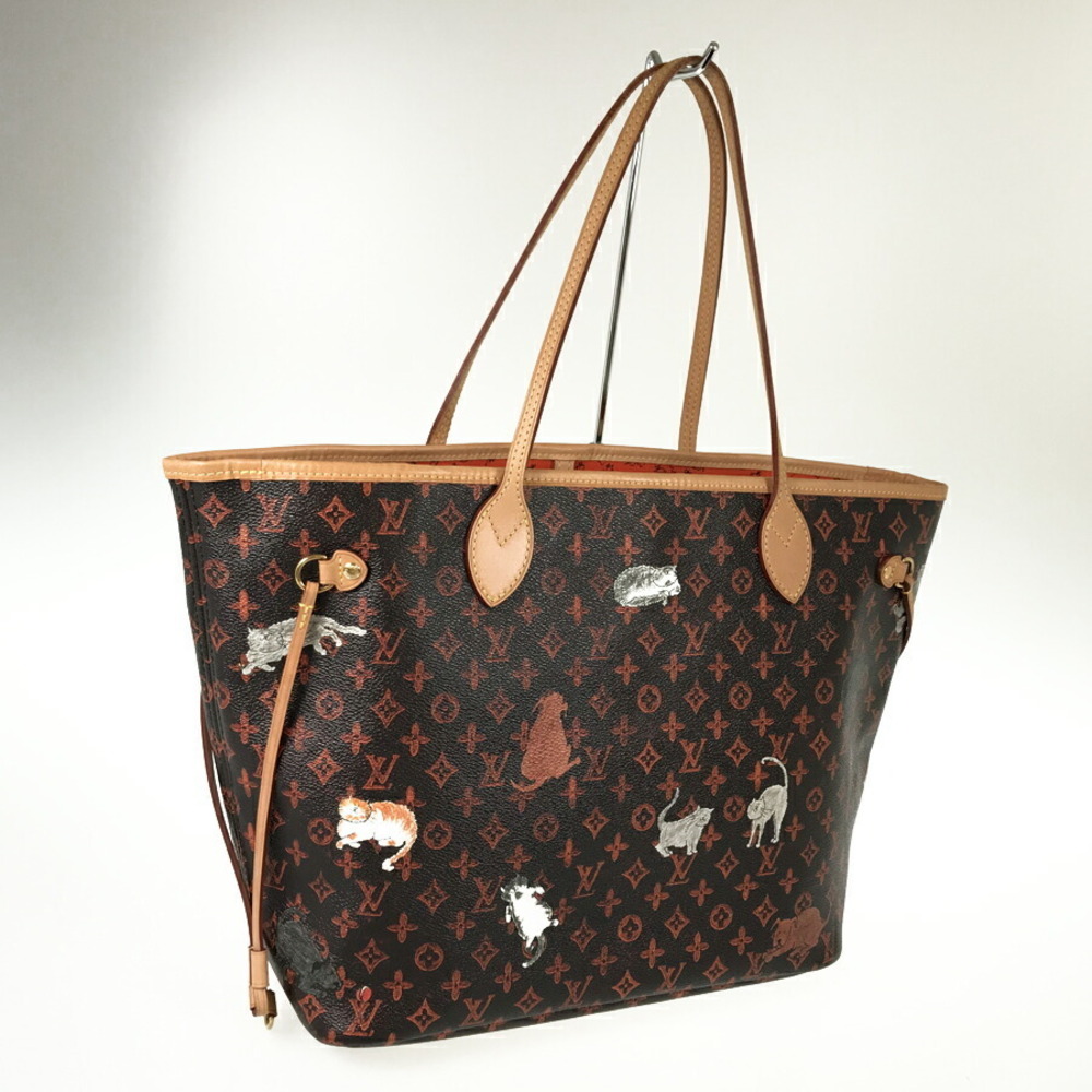 Louis Vuitton Neverfull Catgram Bag Tote